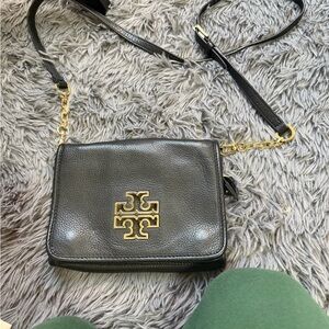 ⭐️Tory Burch Black Leather Crossbody Bag